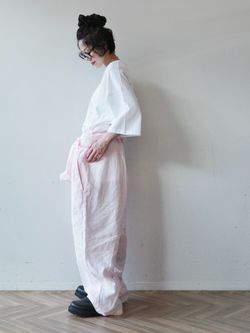 リネンワッシャーオールインワンのコーディネートスナップ（KS