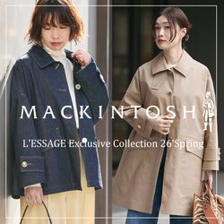 L'ESSAGE｜26SS MACKINTOSH別注アウターをクローズアップ｜JOURNAL
