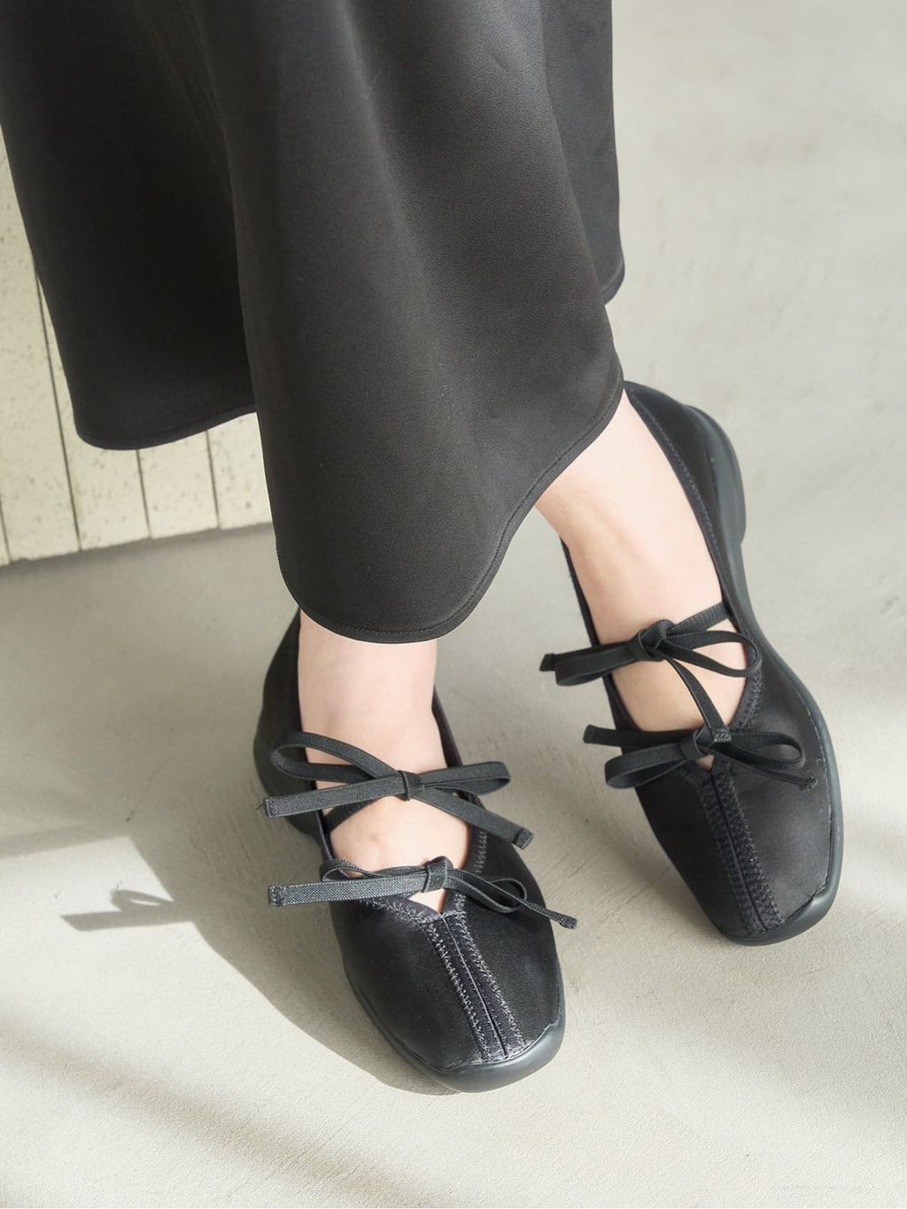 追加》Lダブルリボンバレリーナのコーディネートスナップ（honoka