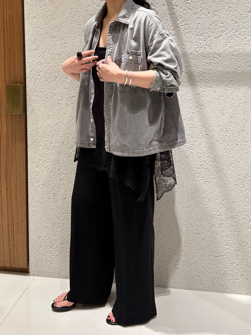 ballon denim シャツのコーディネートスナップ（Jun）｜Plage