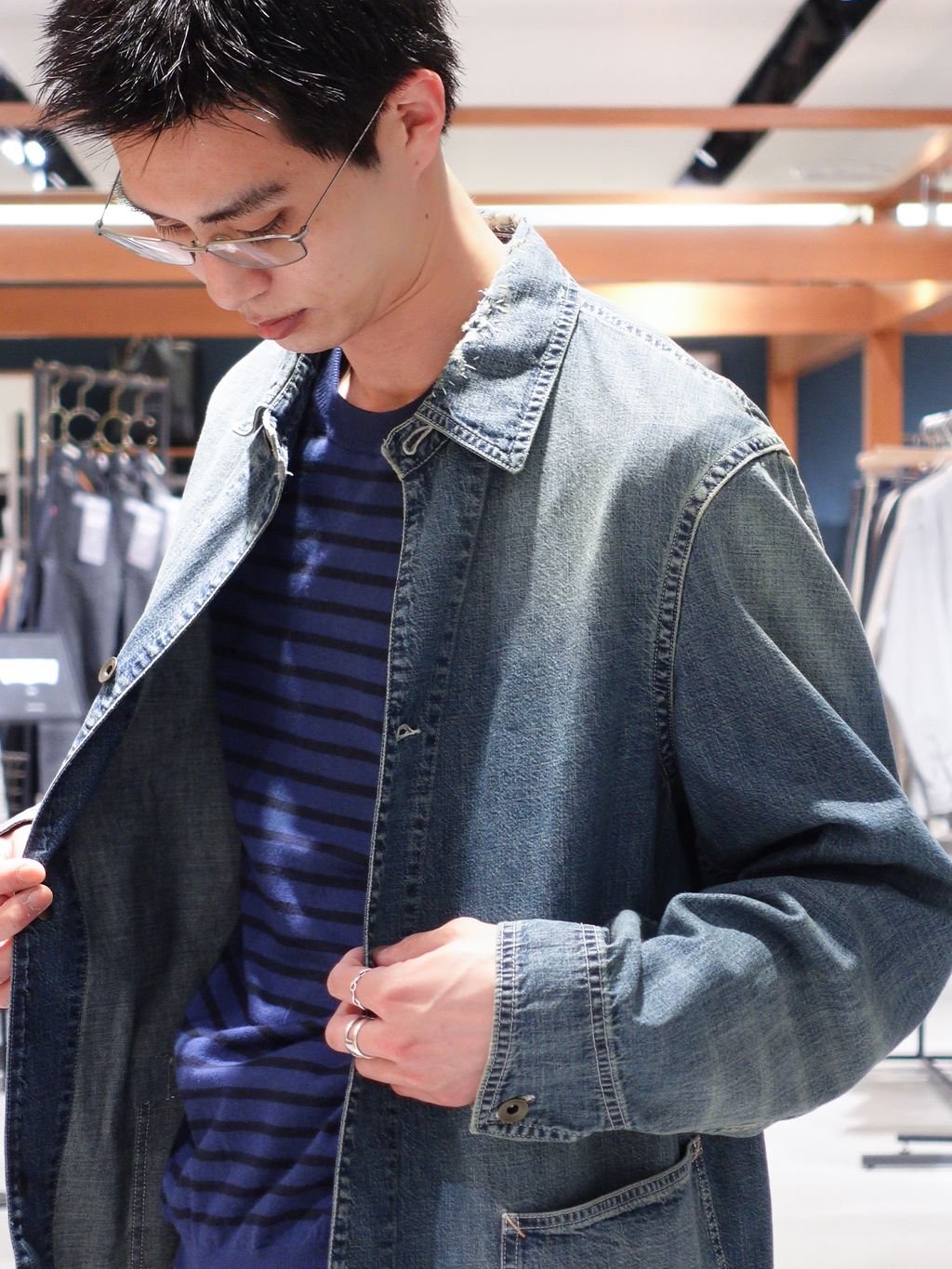 MAISON MARGIELA(メゾン マルジェラ) Washed Denim Coverall JKの