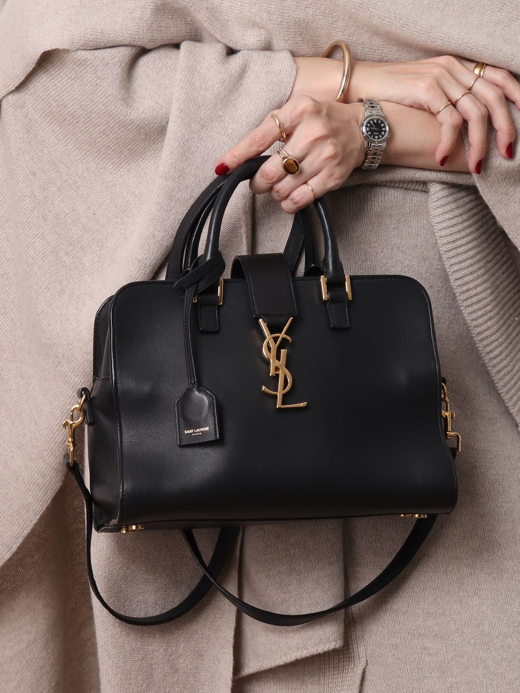 SAINT LAURENT/サンローラン】 Baby Cabas 25 2wayのコーディネート