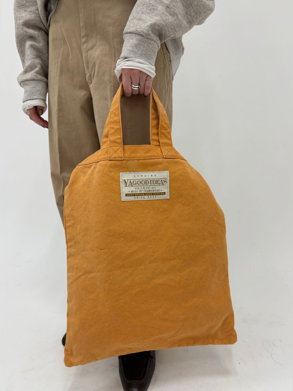 YAKMixスエットオーバートップスのコーディネートスナップ（kyoka