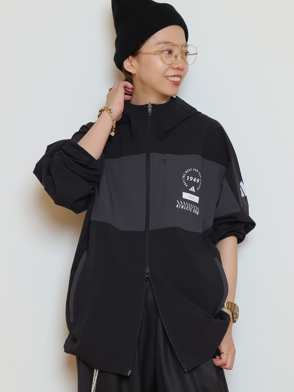 ADIDAS/アディダス】M ADPT ジャケットのコーディネートスナップ（HASE