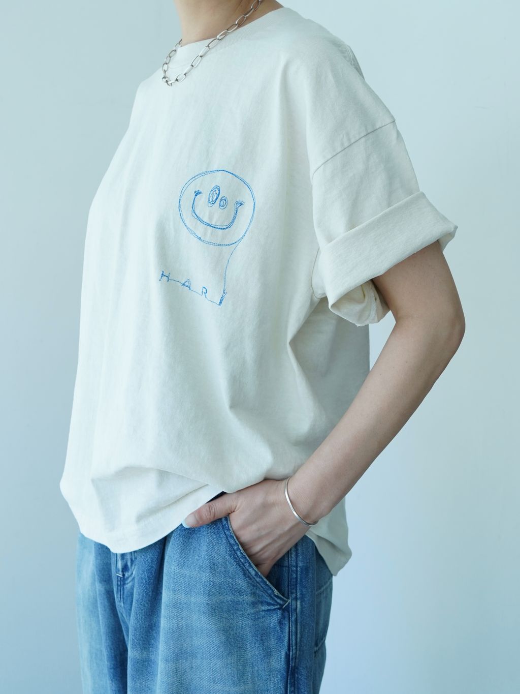 ジャーナルスタンダードラックス HARi NATIVE SMILE TSHIRT HARi】NATIVE SMILE T SHIRTのコーディネートスナップ（Y.S