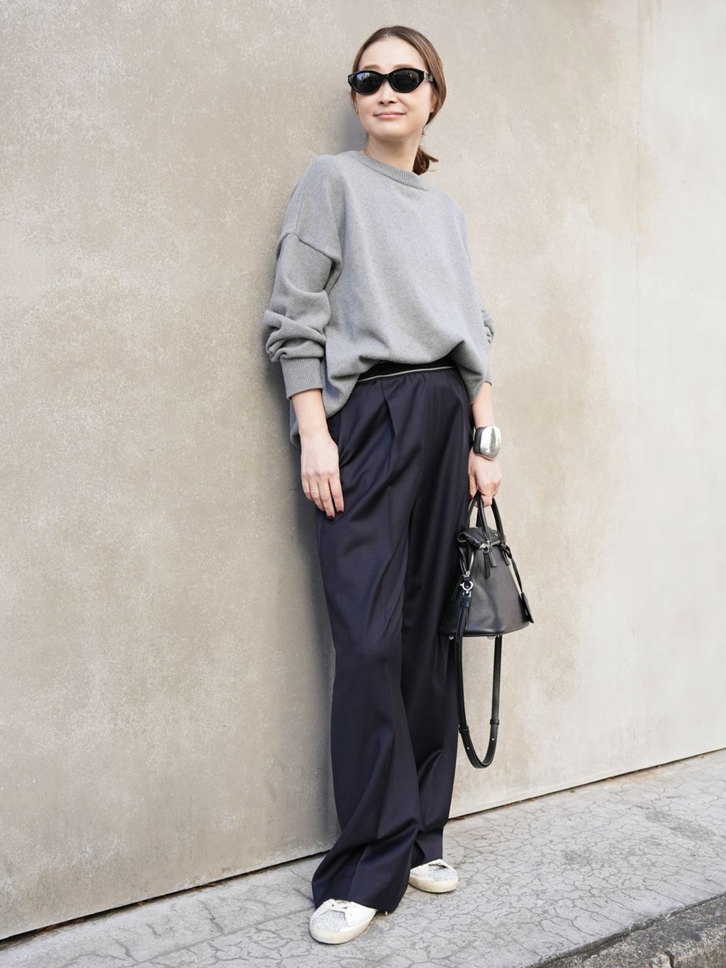 ベーシック ニットのコーディネートスナップ（MIZU）｜Deuxieme Classe