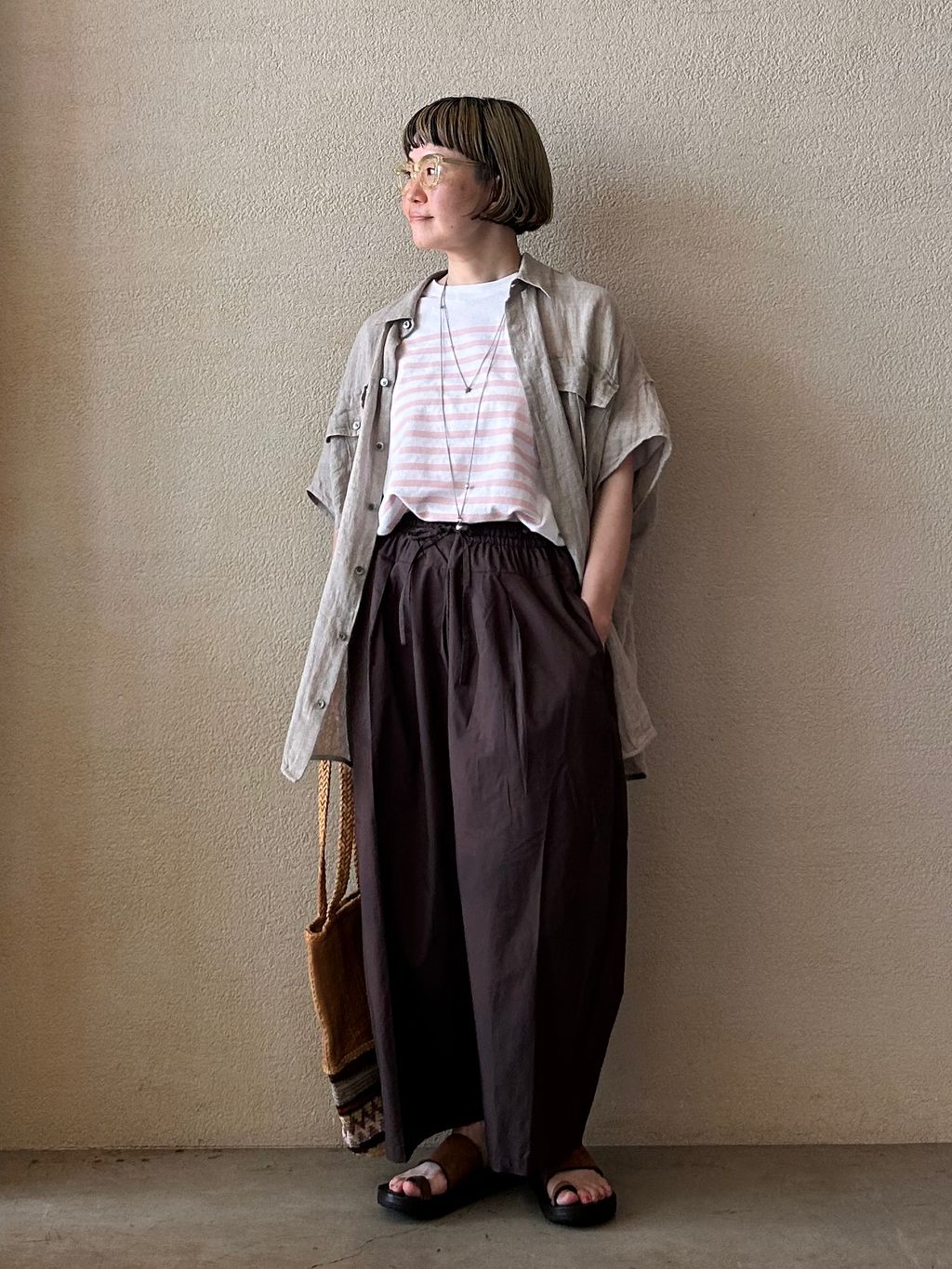 Khadi＆Co】 PANTS JAPANESE COTTONのコーディネートスナップ（E.O