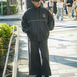 TRADMAN'S BONSAI x PSG COACH JACKETのコーディネートスナップ（YUKI