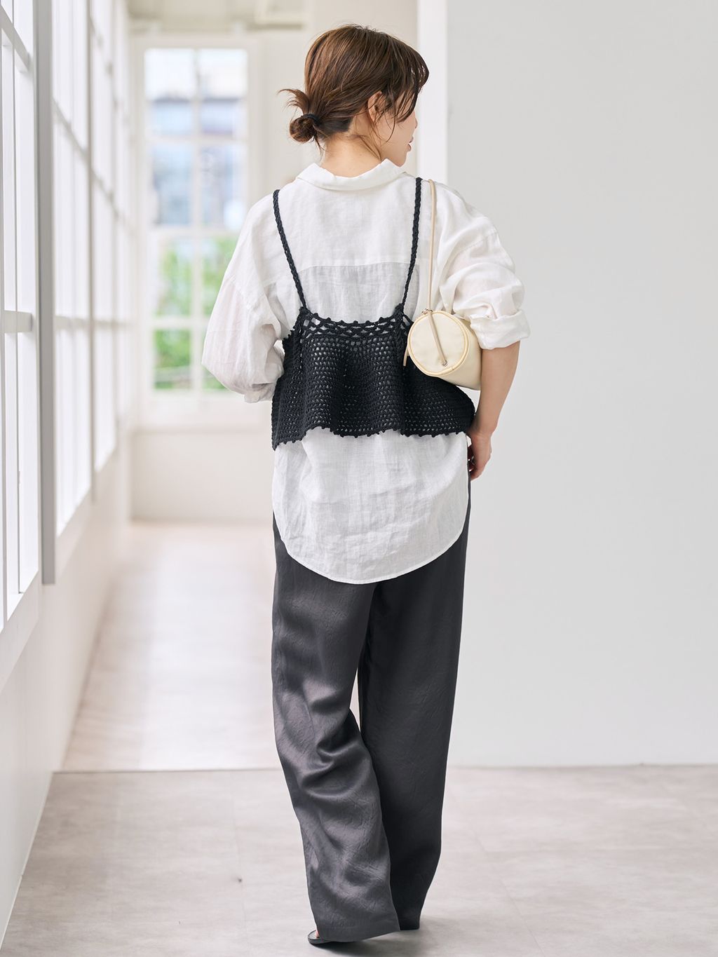 Spick and Span クロシェニットキャミソール　FREE Spick & Span｜《追加予約》クロシェニットキャミソール | Rakuten
