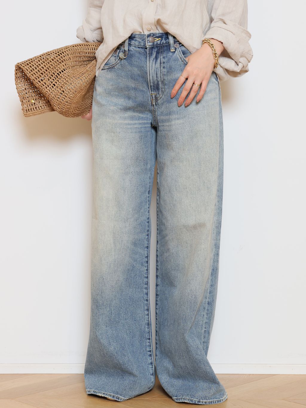 Linen シャツのコーディネートスナップ（HASE）｜MUSE de Deuxieme