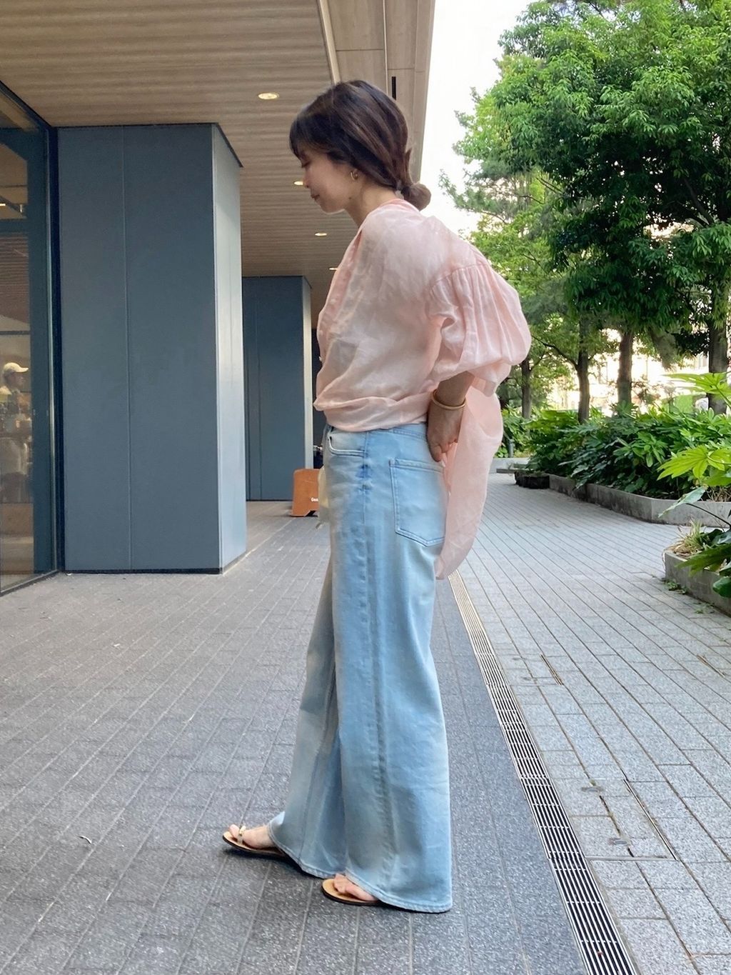 追加》ラミースキッパーシャツのコーディネートスナップ（miya