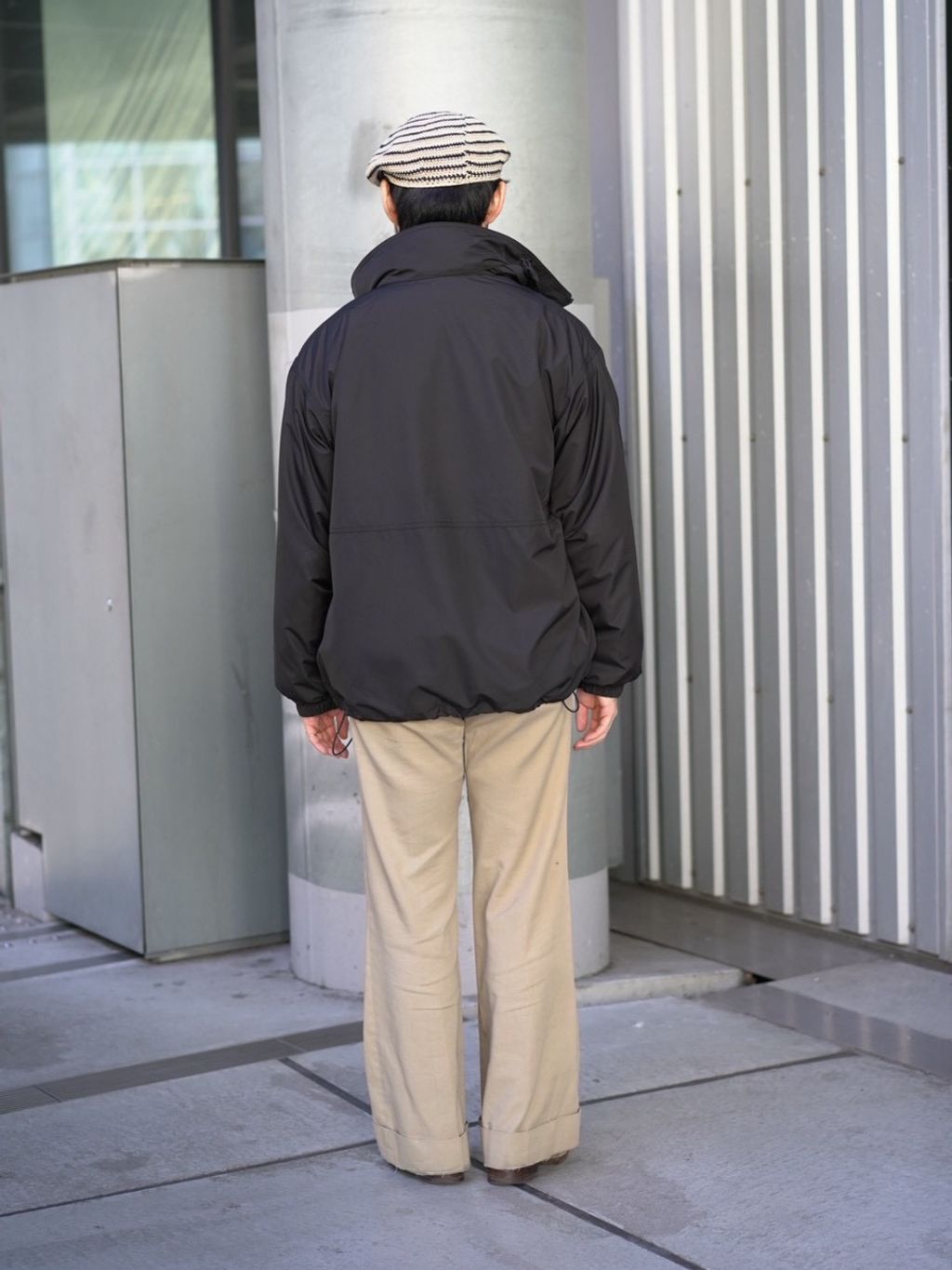 LE / エルイー】 MOUNTAIN PARKAのコーディネートスナップ（木村圭介