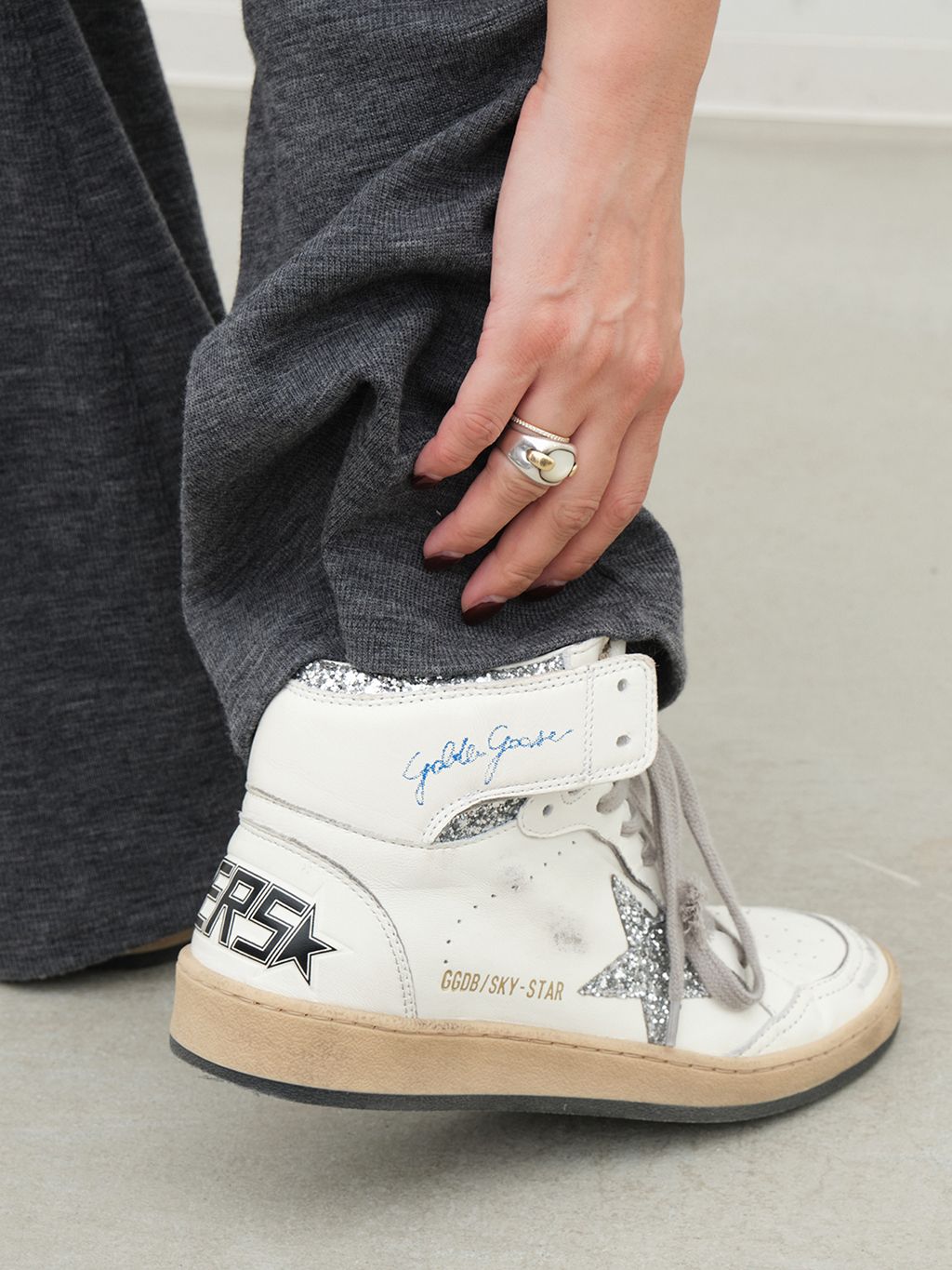 リブパンツのコーディネートスナップ（MIZU）｜Deuxieme Classe