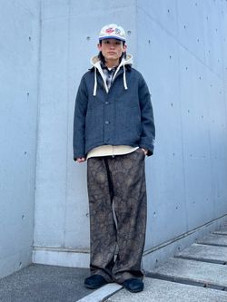 ハイランド ウール ハンティング ジャケットのコーディネートスナップ