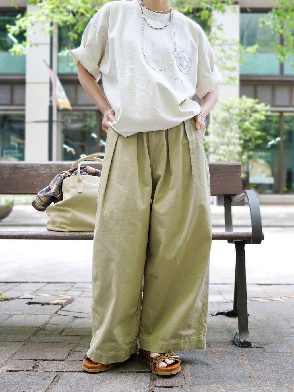 HARi】NATIVE SMILE T SHIRTのコーディネートスナップ（KS）｜journal