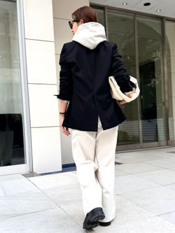 Silky Gabardine W Jacketのコーディネートスナップ（PR Sasaki）｜L
