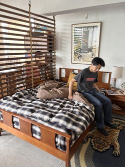 大型商品》BROOKS BED_double ブルックスベッド ダブルサイズの