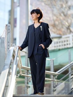 VERMEIL par iena TAKASHIIKEDA オールインワンスーツ 追加》TAKASHI IKEDA x VERMEIL オールインワン スーツ（つなぎ