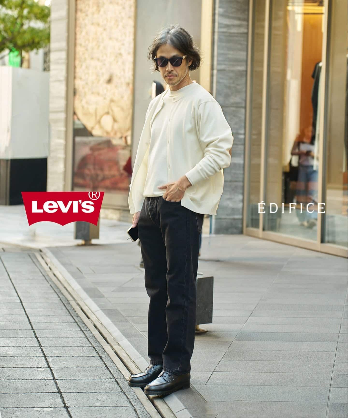 Levi's(R) EDIFICE別注】501®とワイドデニム。シルエットで選ぶ、今の