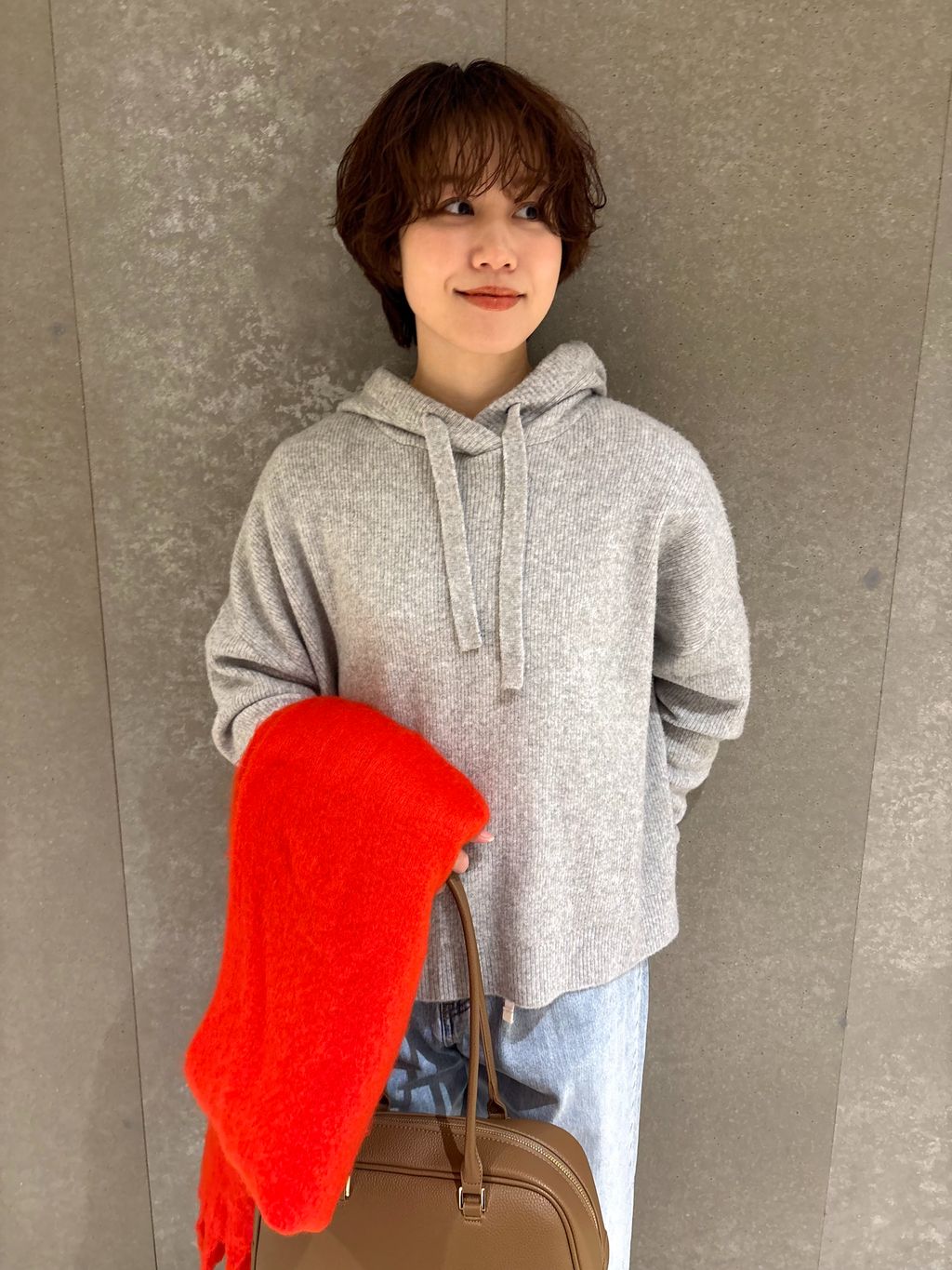 SLOBE IENA エアリーワイドシルエットフーディー SLOBE IENA｜《セットアップ対応可》エアリーワイドシルエット