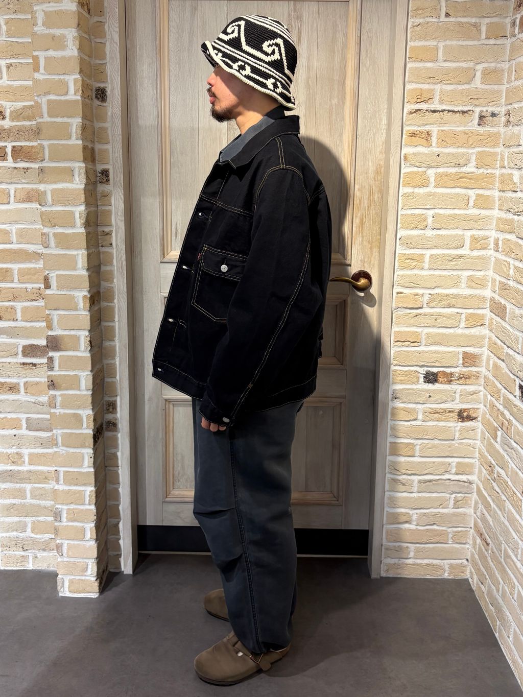 LEVI'S(R) / リーバイス(R) タイプ1 トラッカージャケット ブラック後