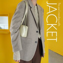 ジャーナルスタンダード　TWボイルジャケット　ベージュ 秋に着たい”ジャケット”、今年トレンドの着こなしはこれ！｜JOURNAL