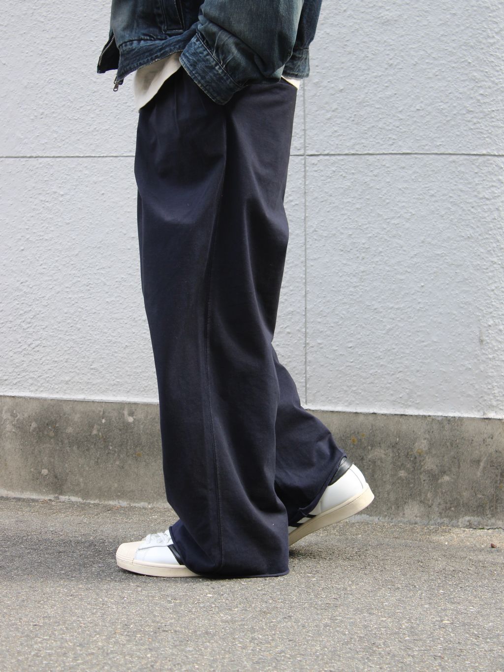 ANCELLM / アンセルム DENIM ZIPUP JACKETのコーディネートスナップ