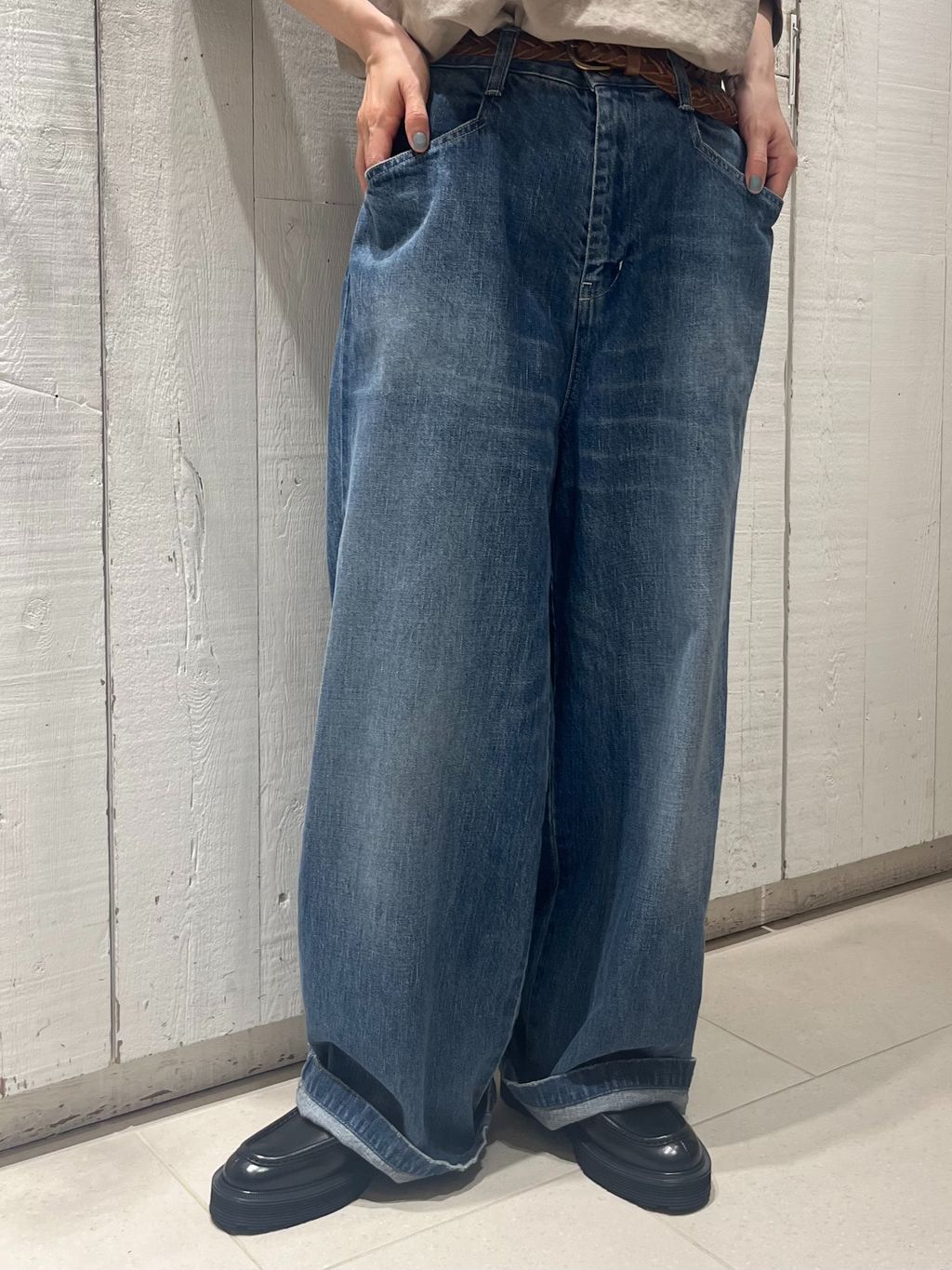 12OZデニム ドアパンツのコーディネートスナップ（K.M）｜journal
