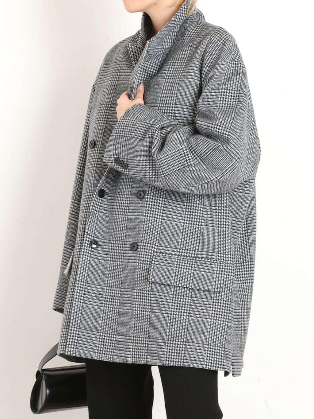 ap studio Double Jacket Coat コート 36サイズ COUTURE D'ADAM】BIG Jacket Doubleのコーディネートスナップ（MAE