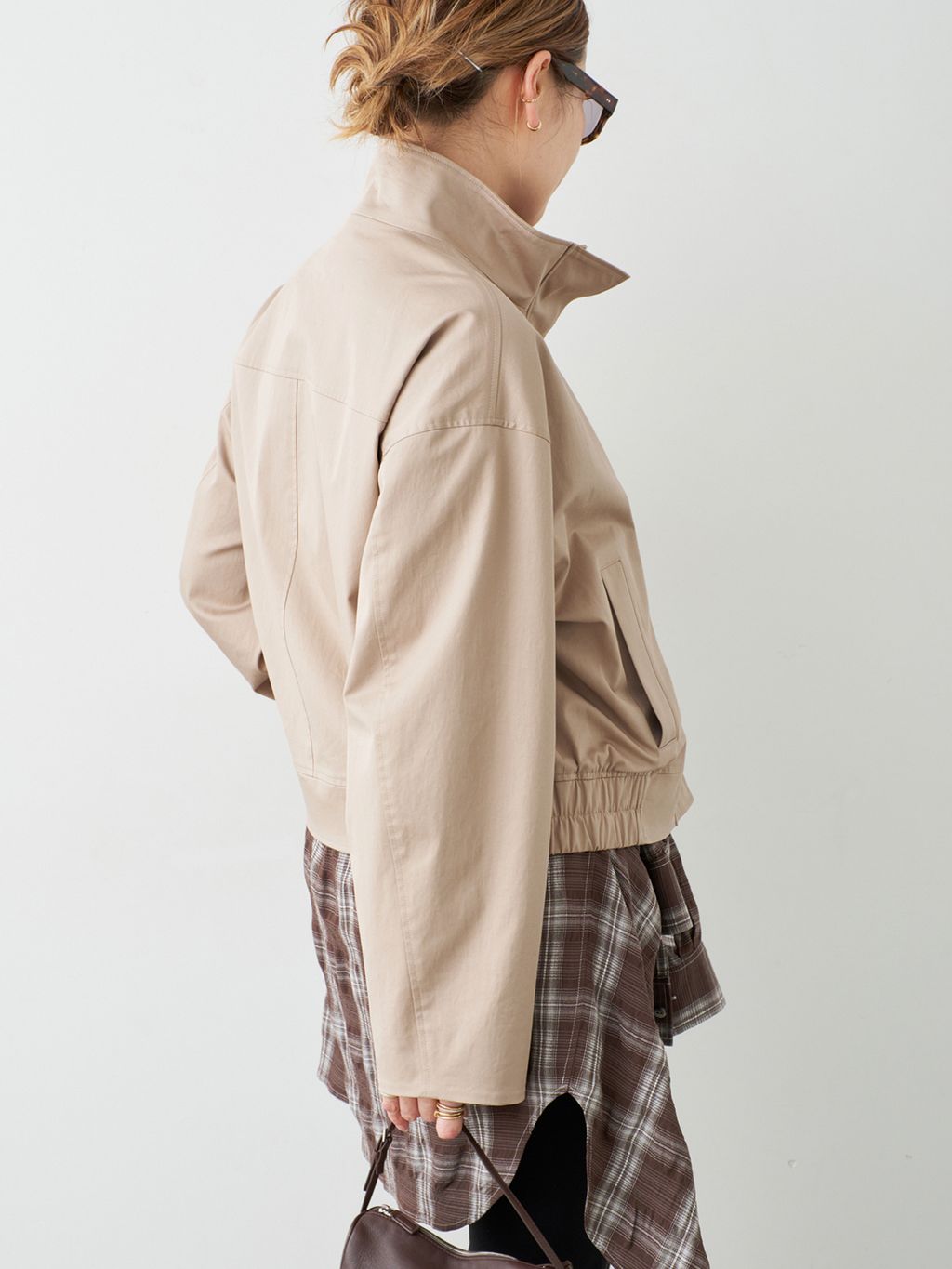 Deveaux Check Wash シャツのコーディネートスナップ（HIRO 