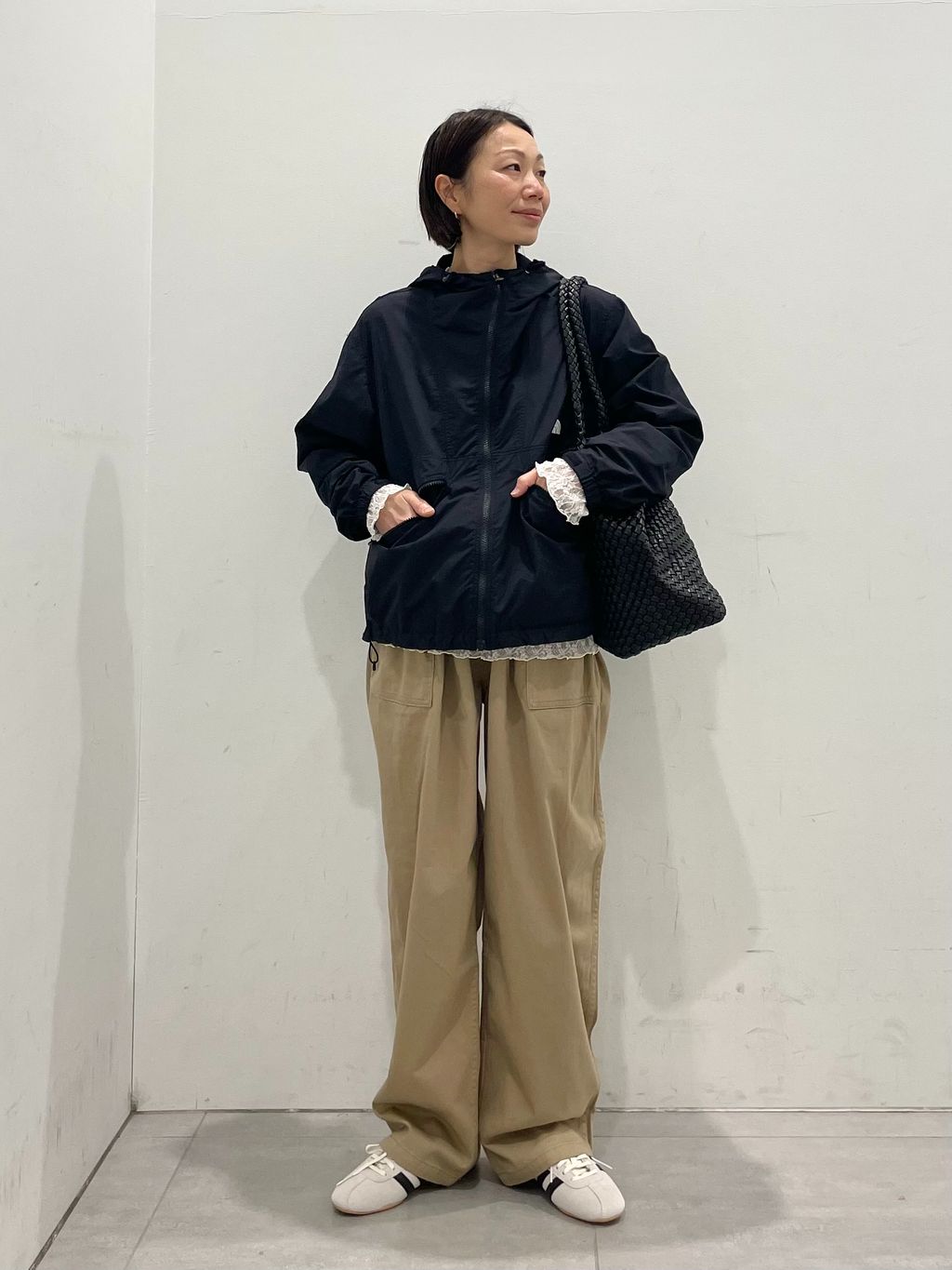 □ギャザーワイドベイカーのコーディネートスナップ（MATSU）｜JOURNAL
