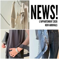 アパルトモンL'Appartement レースジレ NEW ARRIVALS｜L'Appartement｜ブログ｜BAYCREW'S STORE