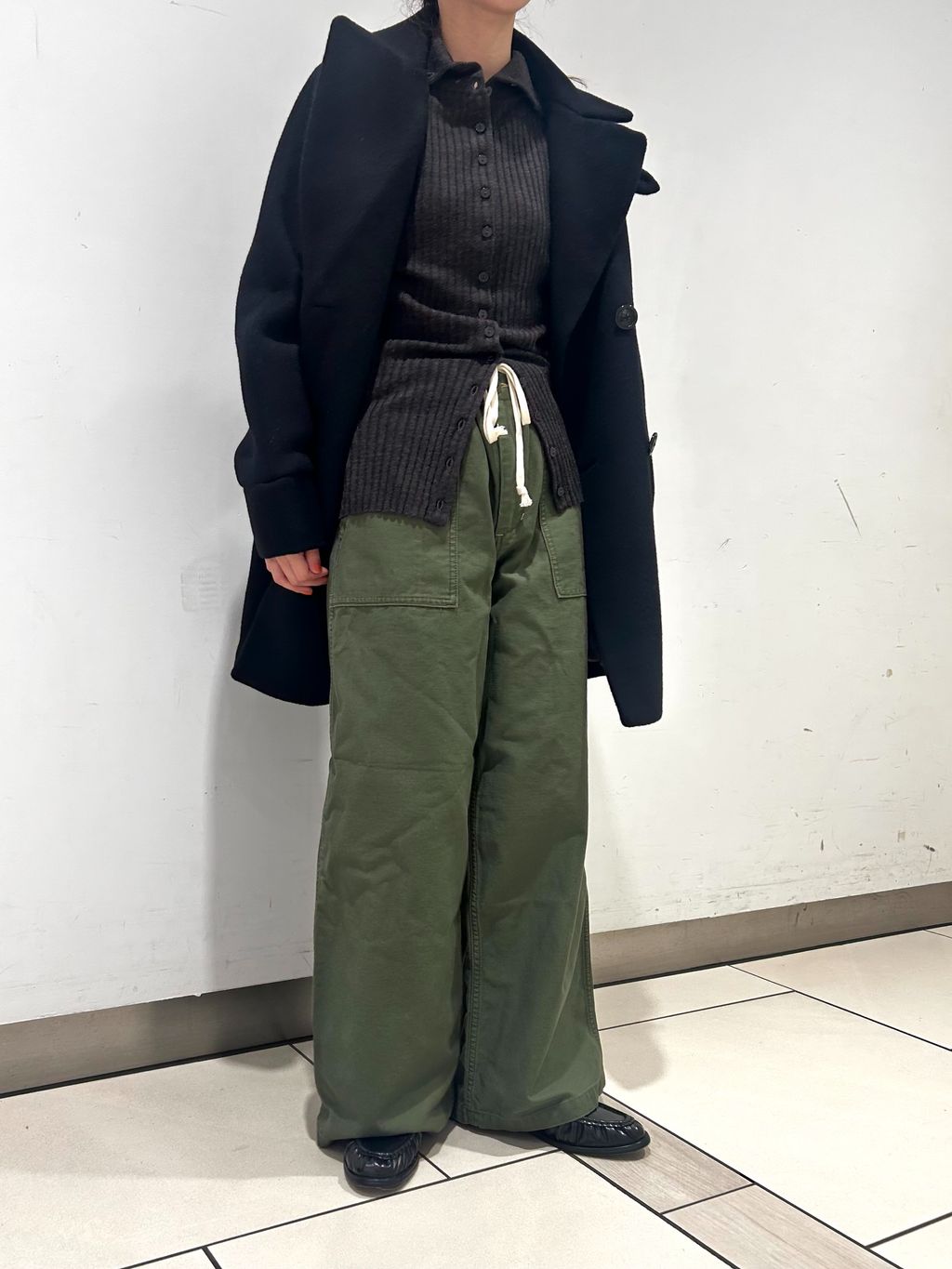 追加》別注【TICCA / ティッカ】テントコートのコーディネートスナップ