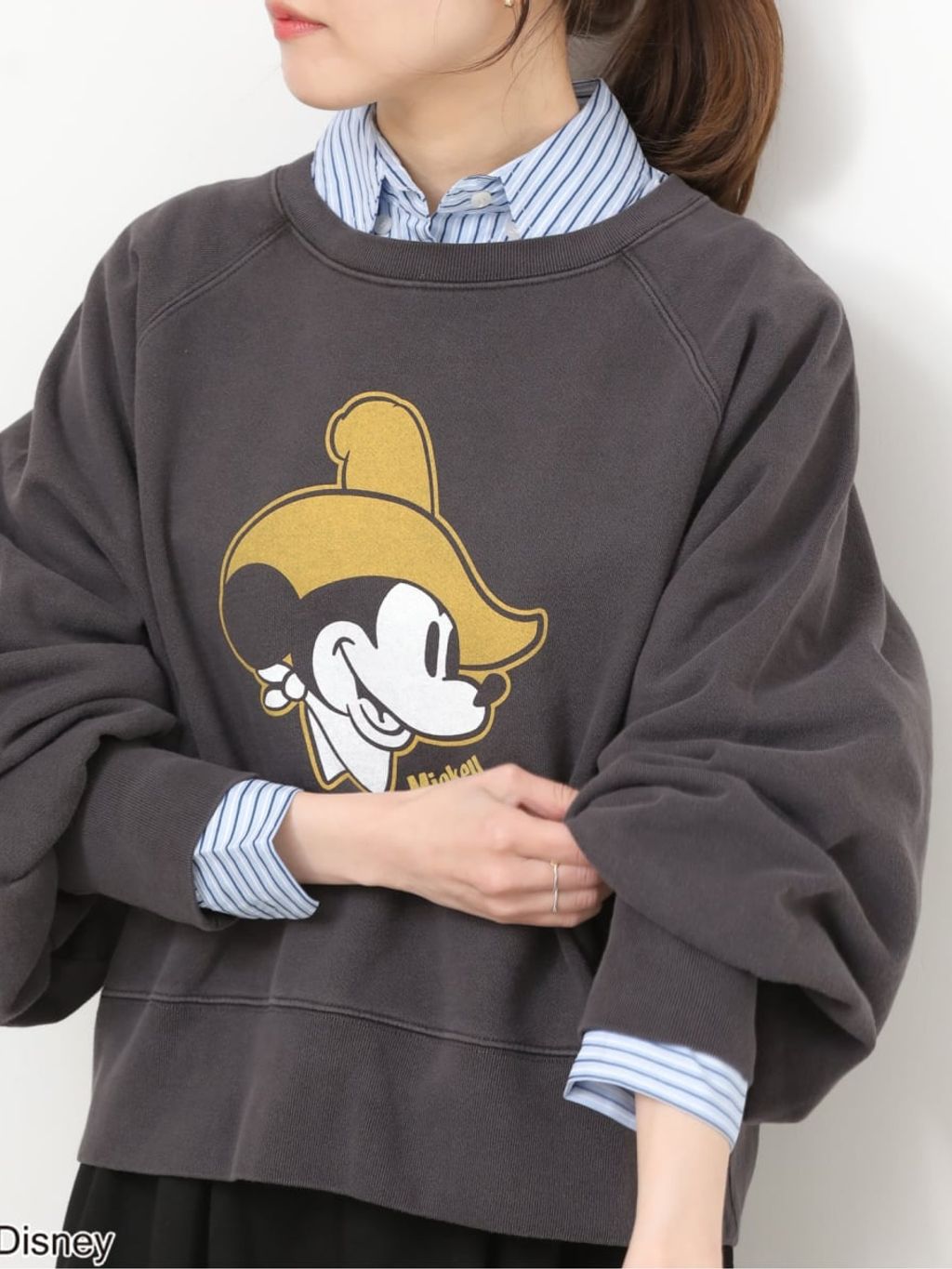 26SS新作］別注【GOOD ROCK SPEED】＜MICKEY MOUSE＞スウェットの