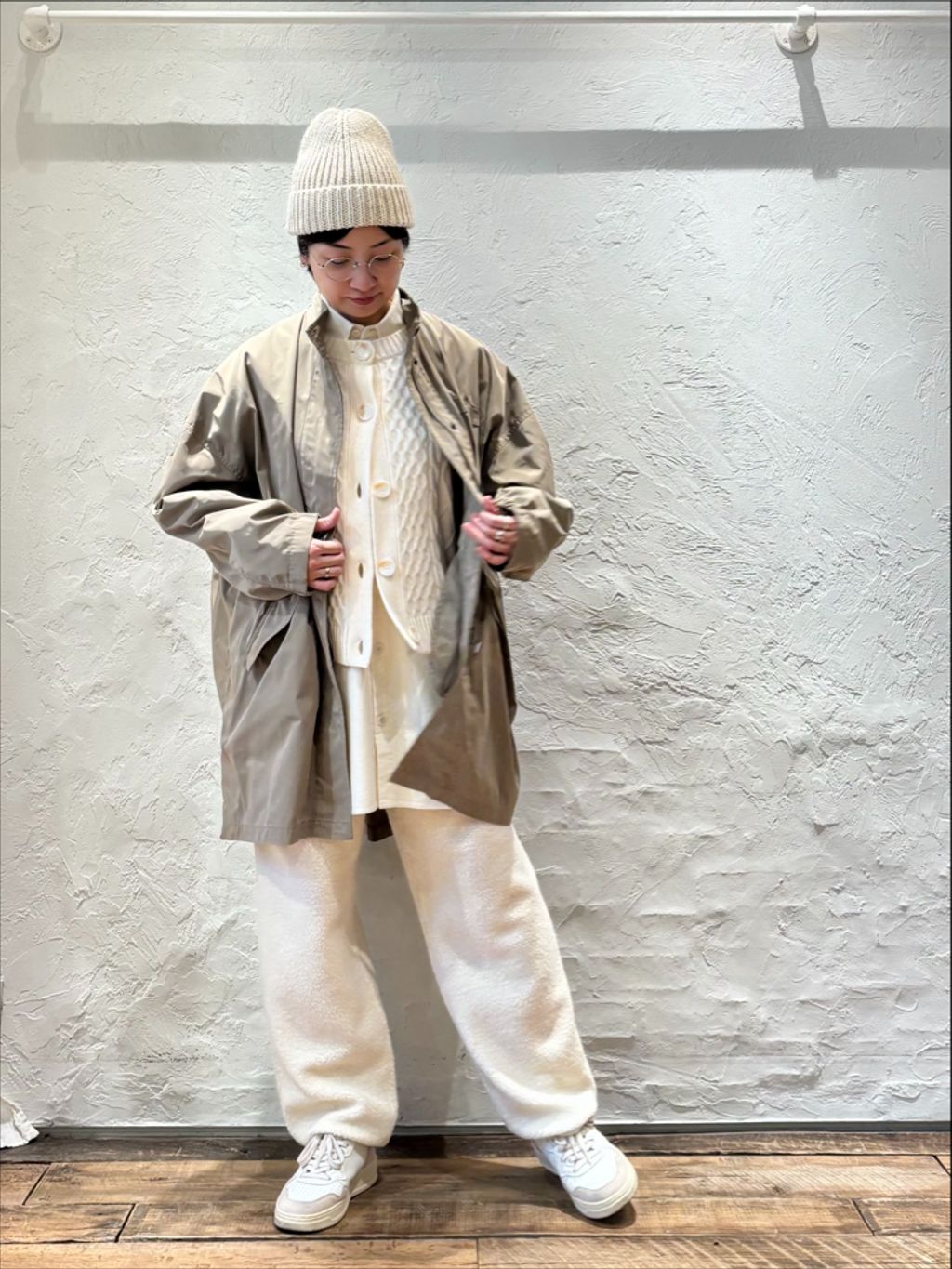 221VILLAGE 】WOOL PILE PTのコーディネートスナップ（M.S）｜journal