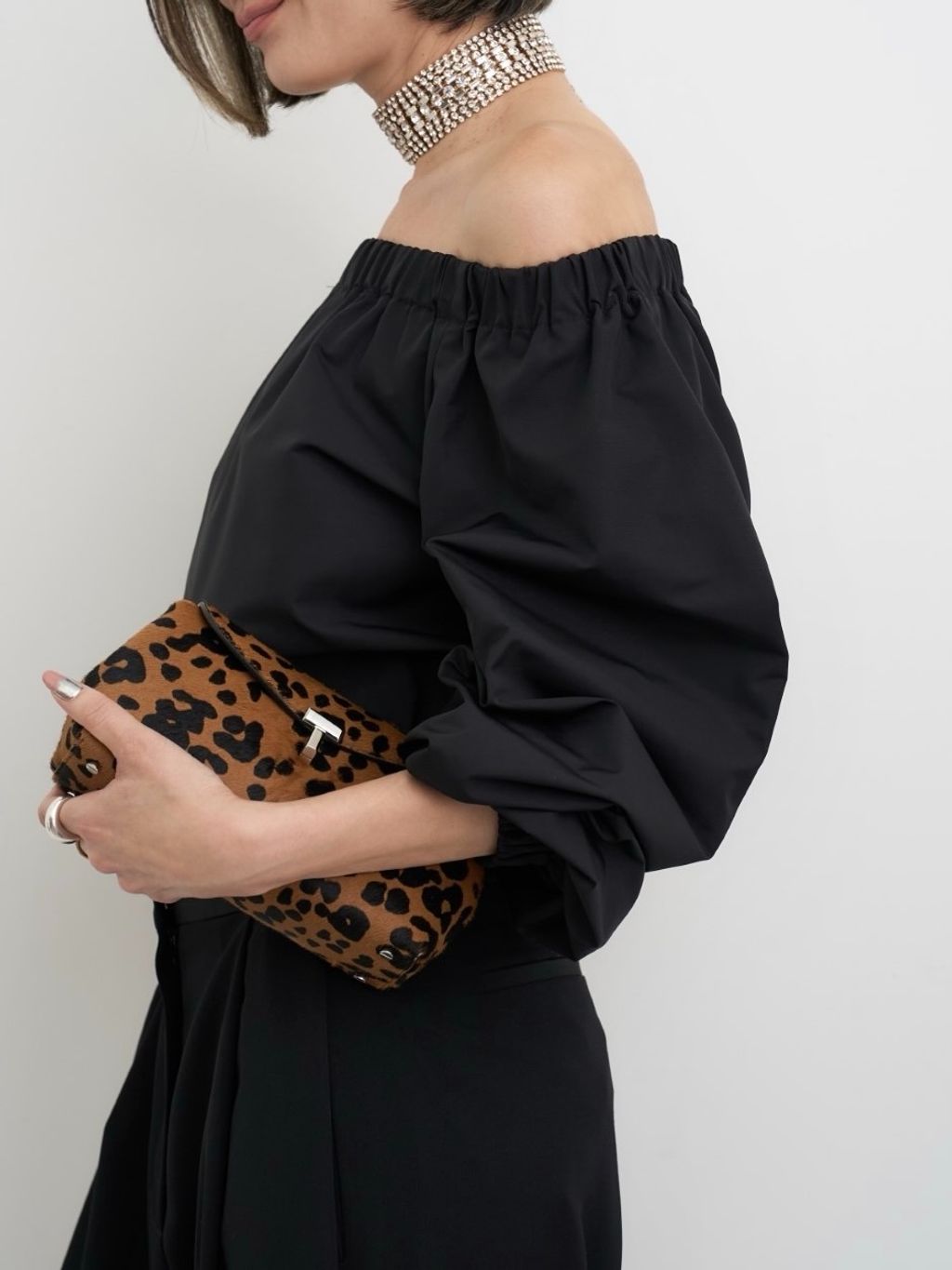 OFF SHOULDER BLOUSEのコーディネートスナップ（STAFF.S）｜L