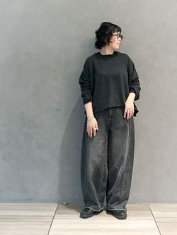 13OZデニム スウィッチパンツ（BLK）のコーディネートスナップ（A.N