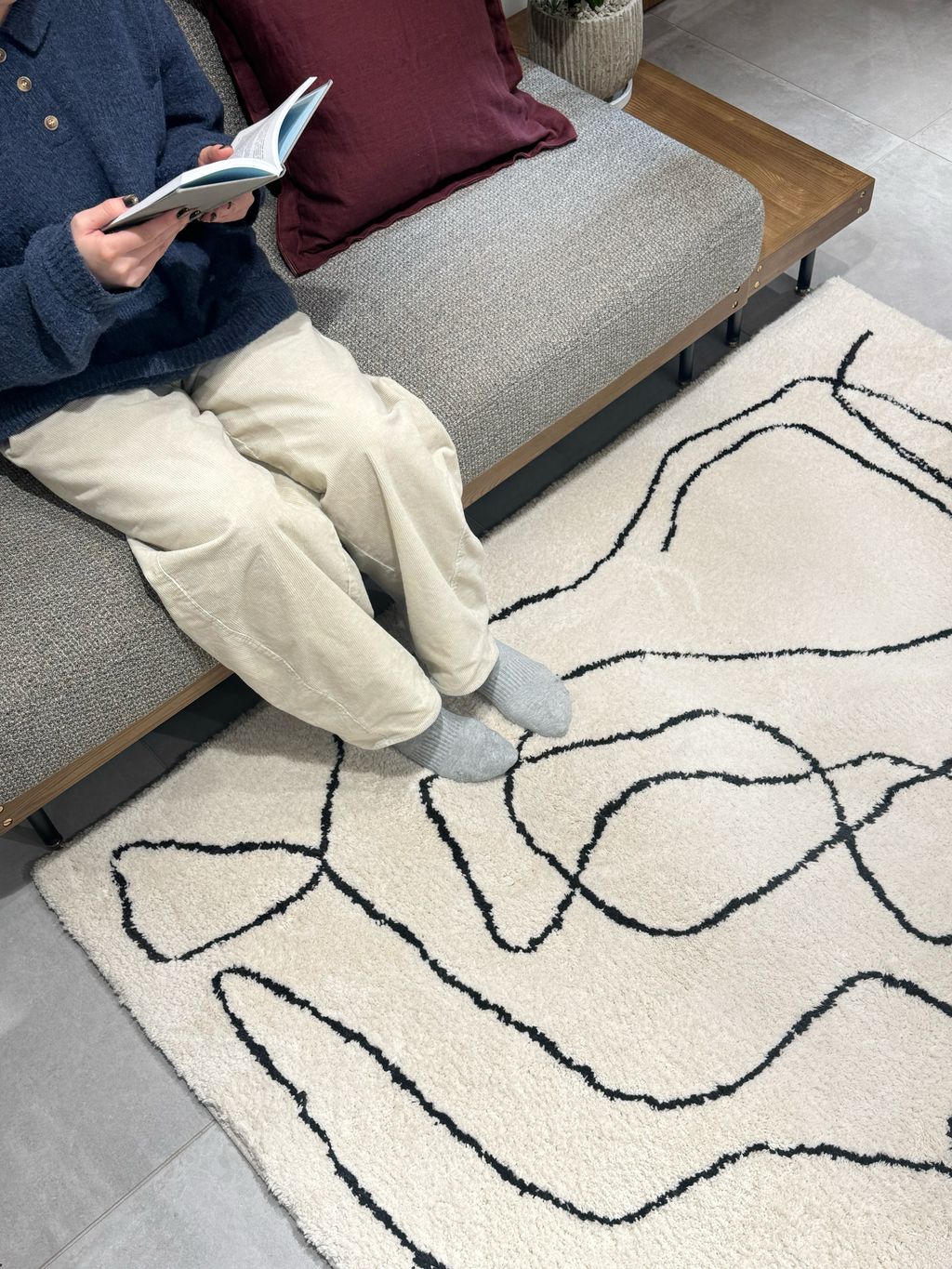 【asuka】新品未使用・タグ付き　FERNERO RUG120×160㎝ asuka】新品未使用・タグ付き FERNERO RUG120×160㎝ FERNERO RUG