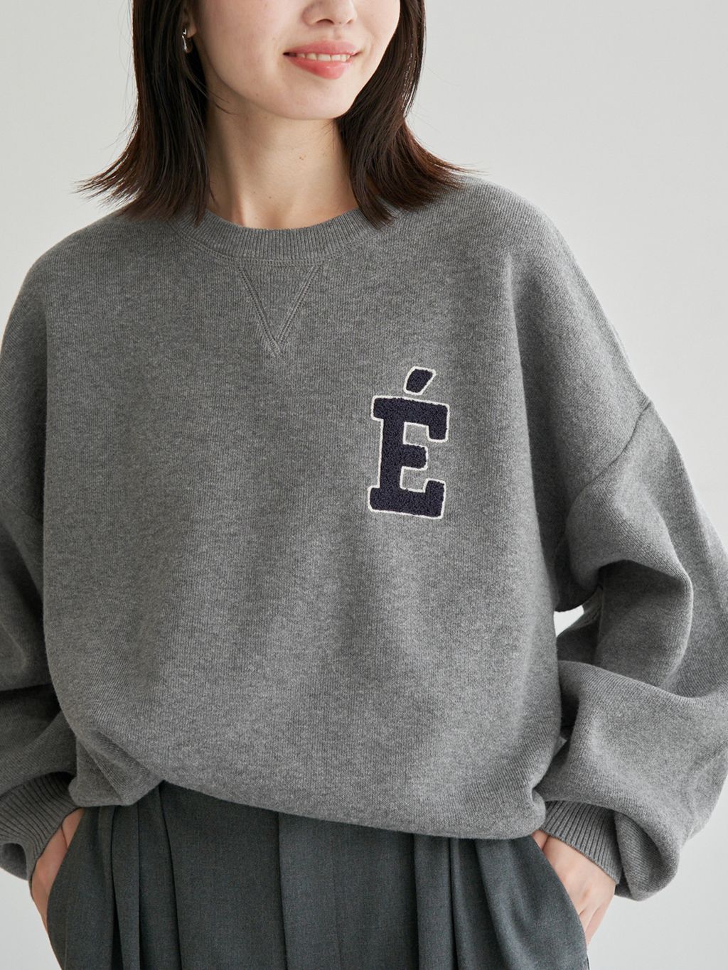 WEB限定カラーあり/シリーズあり/追加予約》サガラ刺繍スウェット