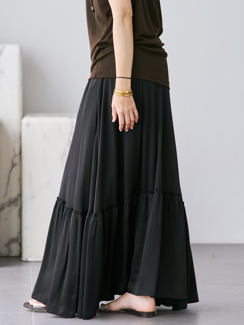 Jersey Tunic プルオーバーのコーディネートスナップ（yoshie）｜Plage