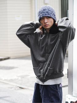 JERZEES別注ZIP UP HOODIEのコーディネートスナップ（HIROMU）｜JOINT