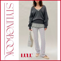 LULU 春の着回しSTYLING｜コットンウールニット｜EDIT. FOR LULU
