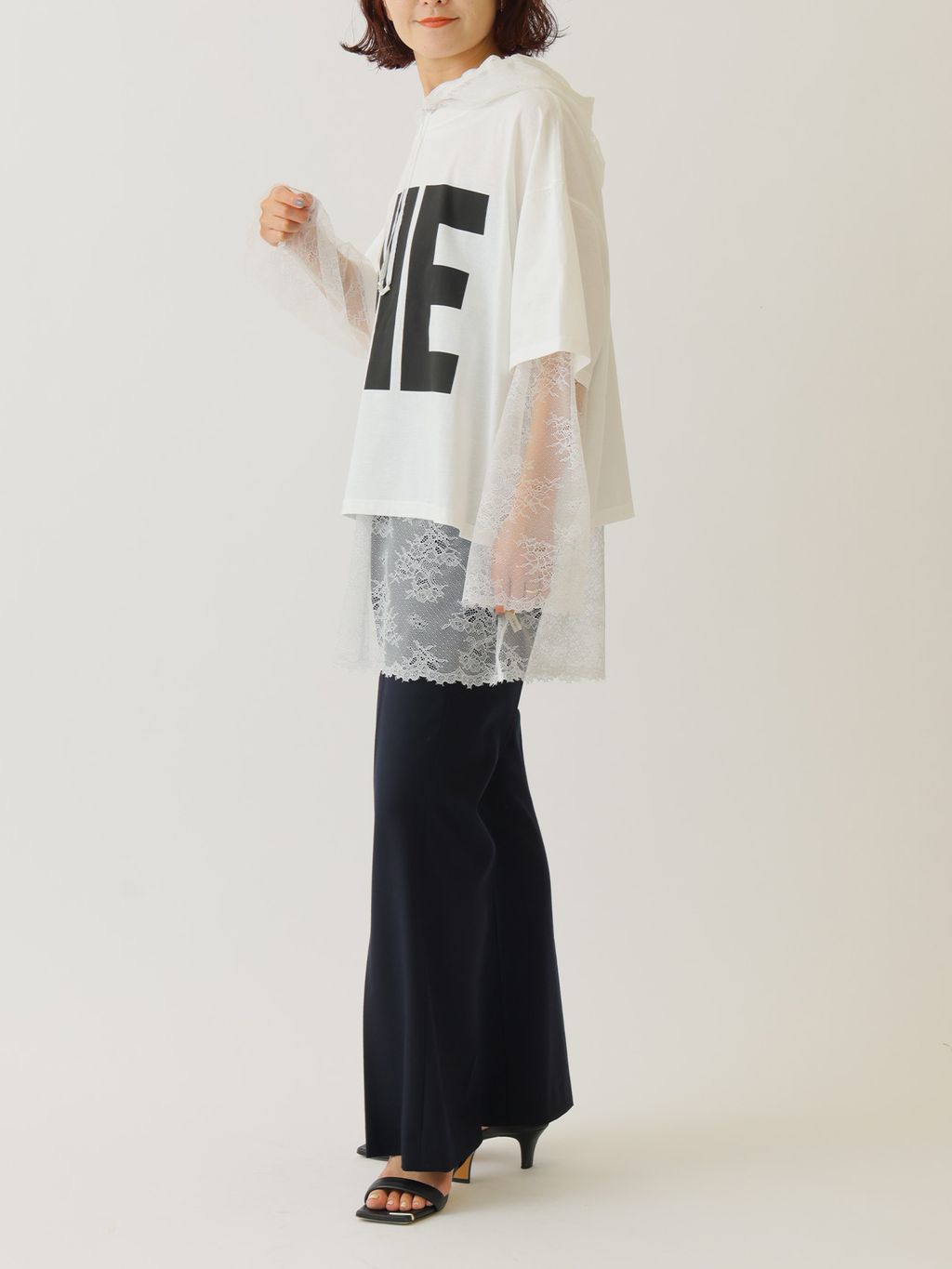 別注 / 追加》KATHARINE HAMNETT / キャサリンハムネット SLOGAN TEEの