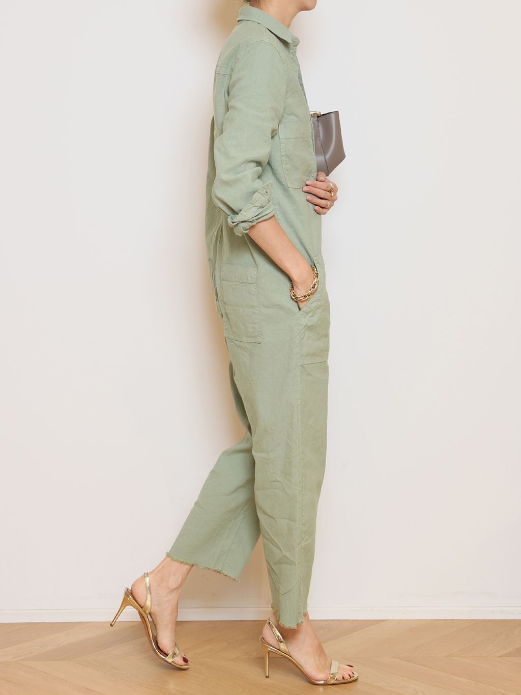 AQUAZZURA/アクアズーラ】 SO NUDE サンダルのコーディネートスナップ