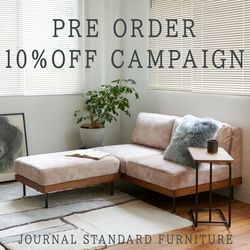 予約10％OFF ｜大人気ソファに新カバー登場！｜JOURNAL STANDARD