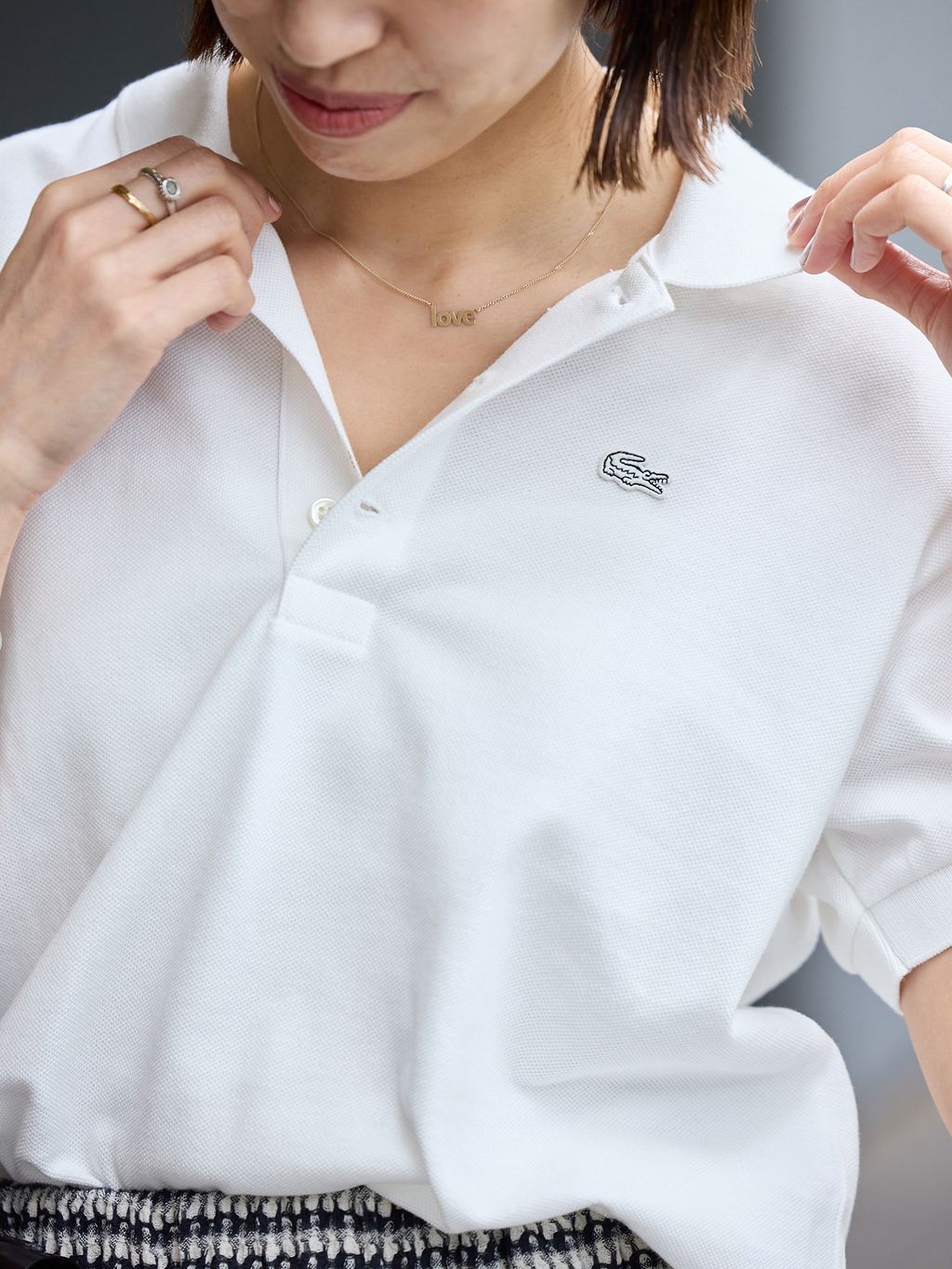 イエナ ラコステ 別注 POLO SHIRTS ポロシャツ PF013J-99 LACOSTE/ラコステ 別注 POLO SHIRTS ポロシャツ PF013J-99の