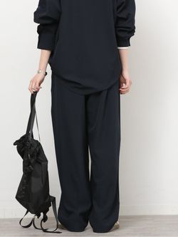 □《一部WEB限定》［2点セット］メランジツイルセットアップの