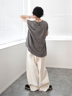 ヴィンテージヘリンボン スウィッチパンツのコーディネートスナップ