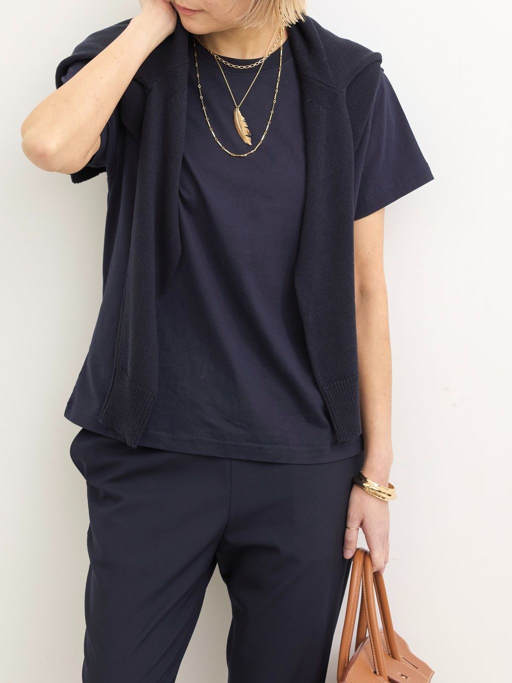 COL PIERROT/コル ピエロ】 Wool Rib Pantsのコーディネート