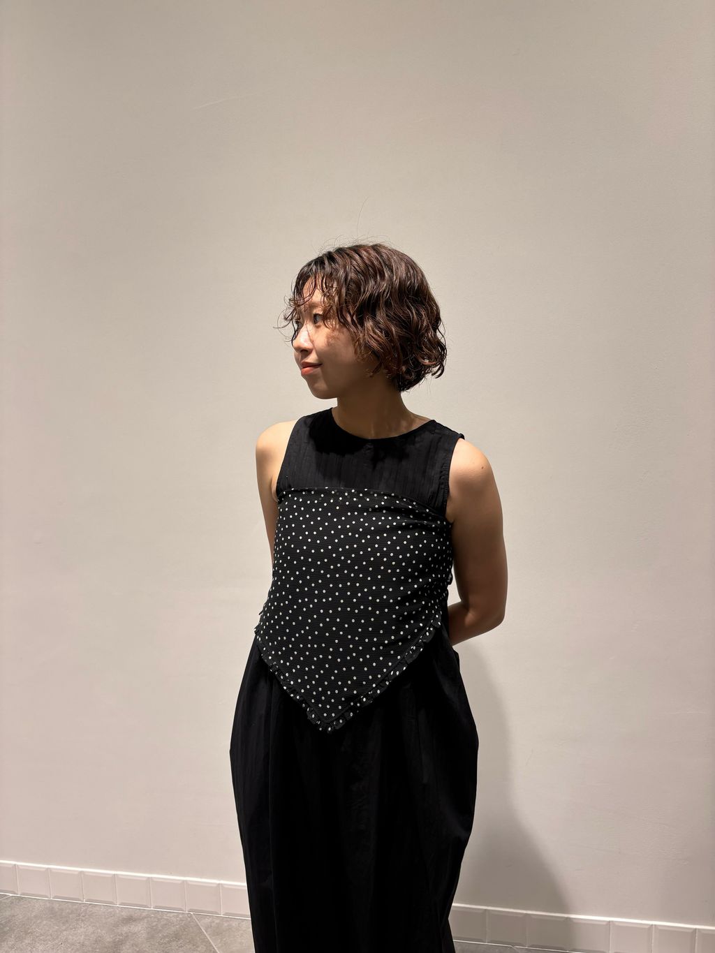 IENA LA BOUCLE シアードットバブーシュカのコーディネートスナップ